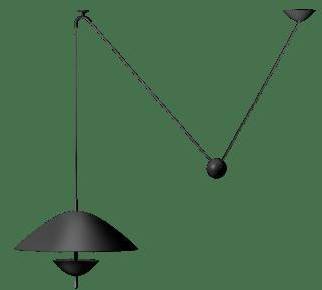 ferm LIVING Lod pendel Blackened Iron 