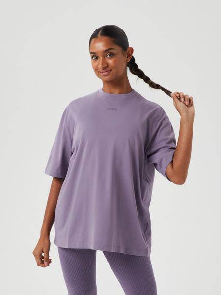 Björn Borg Studio Oversized T-shirt Lila, XXL 