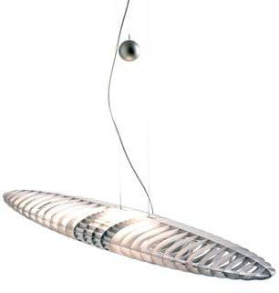 Luceplan Titania D17 pendel Aluminium-utbytbara ljusfilter 