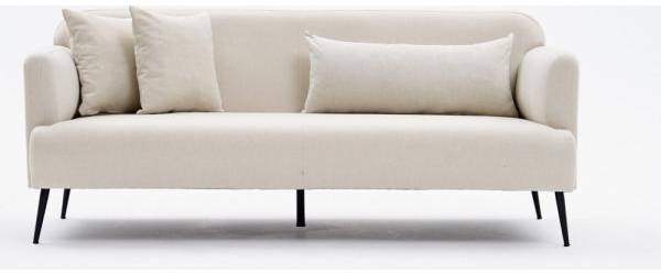 Revos 3-sits soffa - Cream 