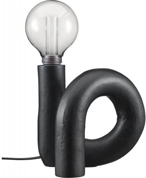 Notice Swirl bordslampa - Svart - 18 cm 