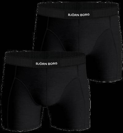 Björn Borg Lyocell Boxer 2-pack Svart, XXL 