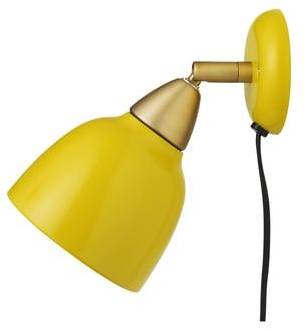 Superliving Urban vägglampa kort arm Amber (gul) 