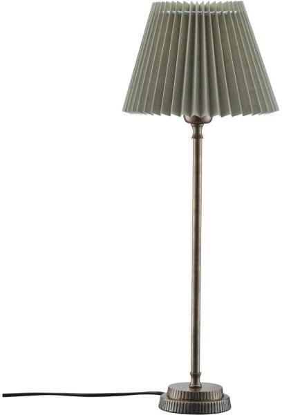 Kent bordslampa - Beige/mässing - 58 cm 