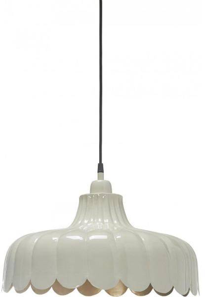 Wells taklampa - Beige/guld - 43 cm 