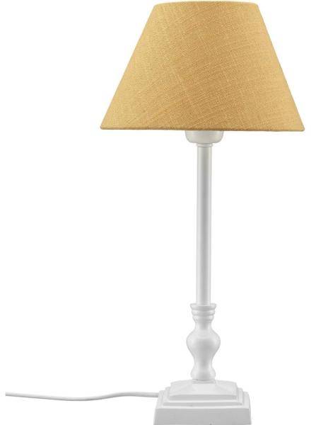 Lisa bordslampa - Vit/ockra - 45 cm 