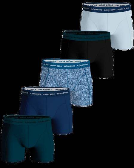 Björn Borg Cotton Stretch Boxer 5-pack Multi, M 