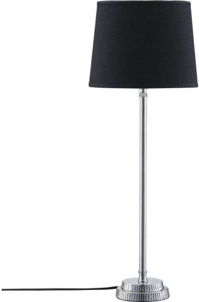 Kent bordslampa - Svart/krom - 59 cm 