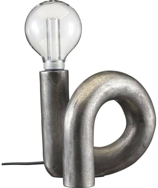 Notice Swirl bordslampa - Silver - 18 cm 