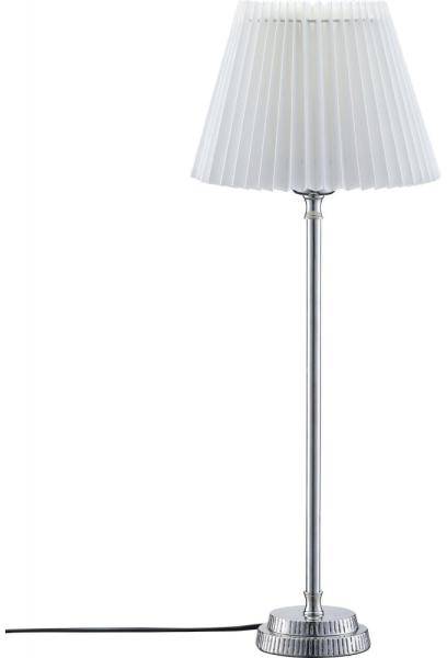 Kent bordslampa - Offwhite/krom - 58 cm 