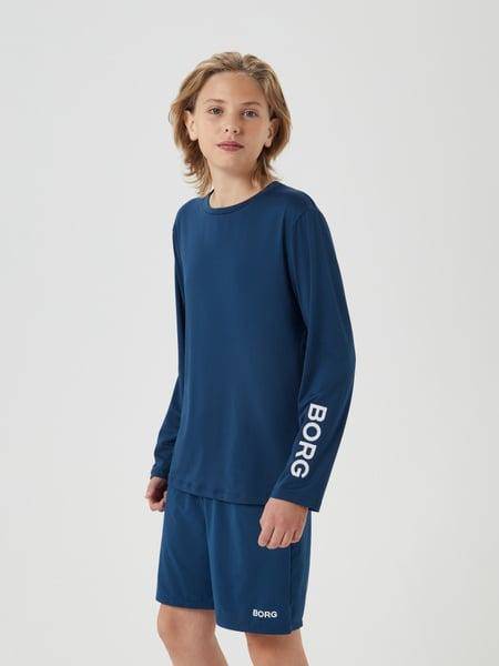 Björn Borg Borg Long Sleeve T-shirt Blå, 170 