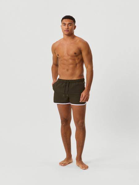 Björn Borg Borg Retro Swim Shorts Grön, XXL 