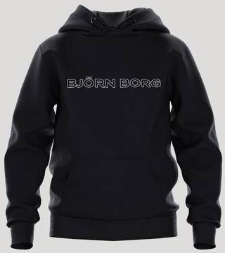 Björn Borg Borg Essential Hoodie Svart, 170 