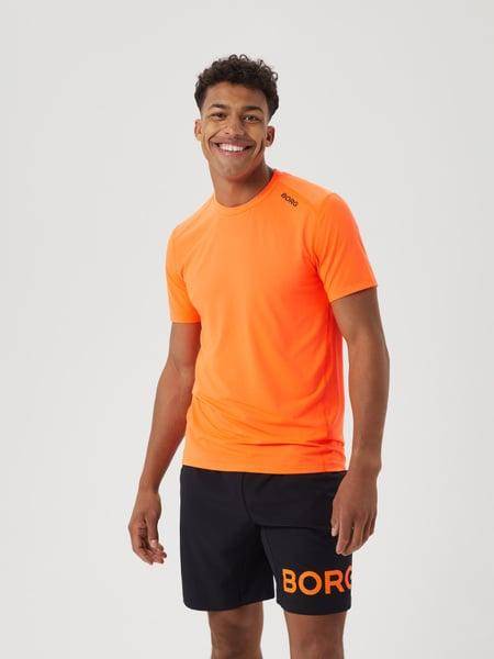 Björn Borg Borg Athletic T-shirt Orange, XXL 