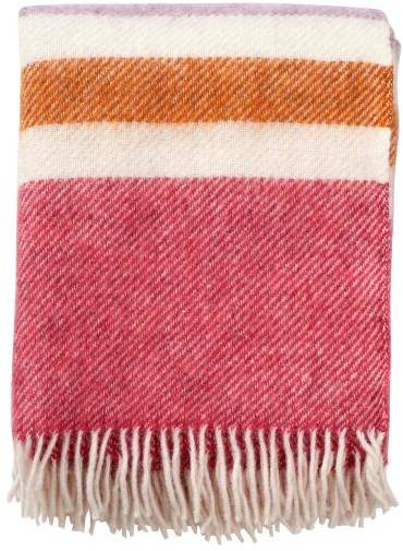 GOTLAND STRIPE cerise  Klippan Yllefabrik 