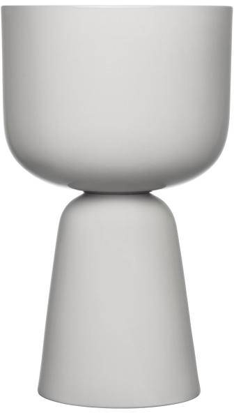 Iittala Nappula kruka 260x155 mm, ljusgrå 