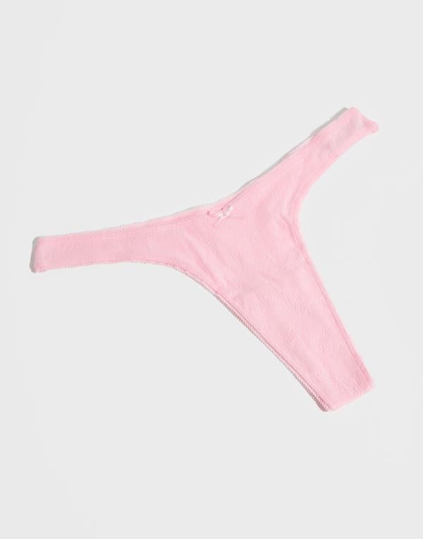 Juicy Couture - Rosa - Ryker Pointelle Thong 