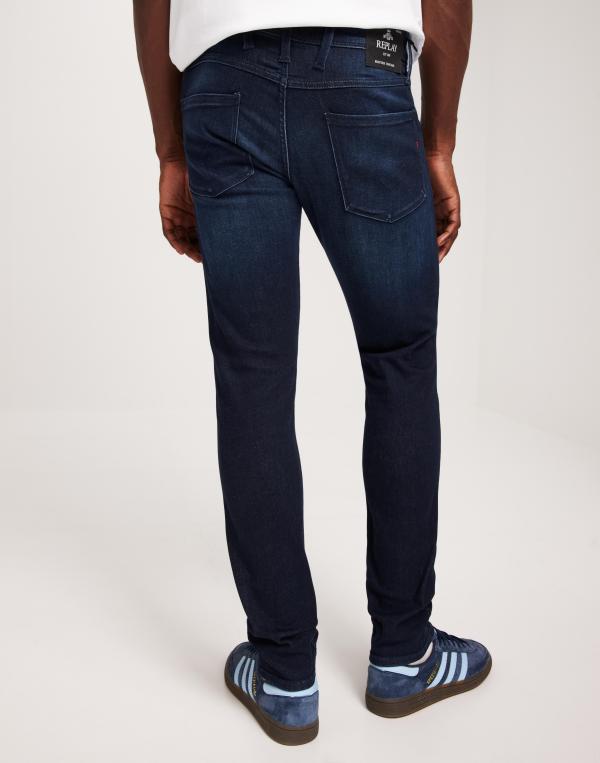 Replay Anbass Slim fit jeans Blå 