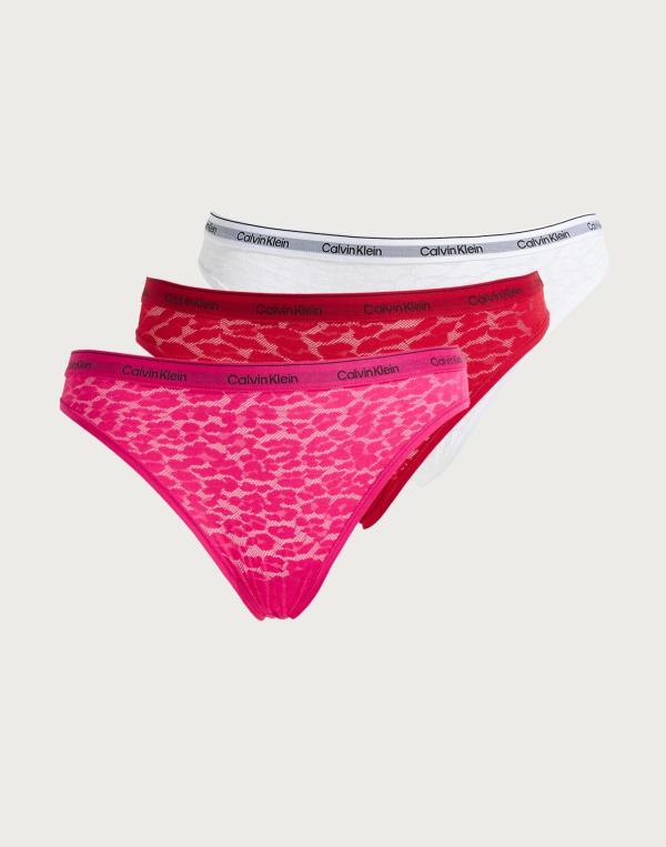 Calvin Klein Underwear - Rosa - 3 Pack Bikini (Low-Rise) 