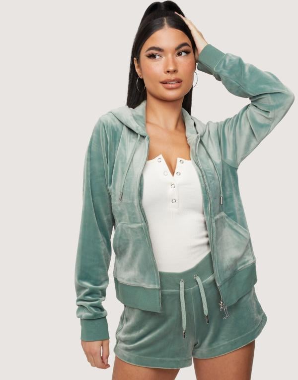 Juicy Couture - Grön - Robertson Hoodie 