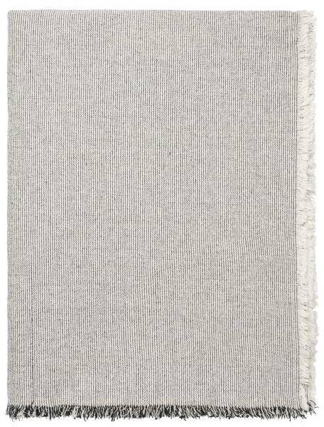 Broste Copenhagen Elouise bordsduk 300x160 cm, svart/offwhite 