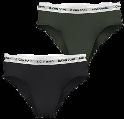 Björn Borg Core Logo High Waist Brief 2-pack Multi, XXL 