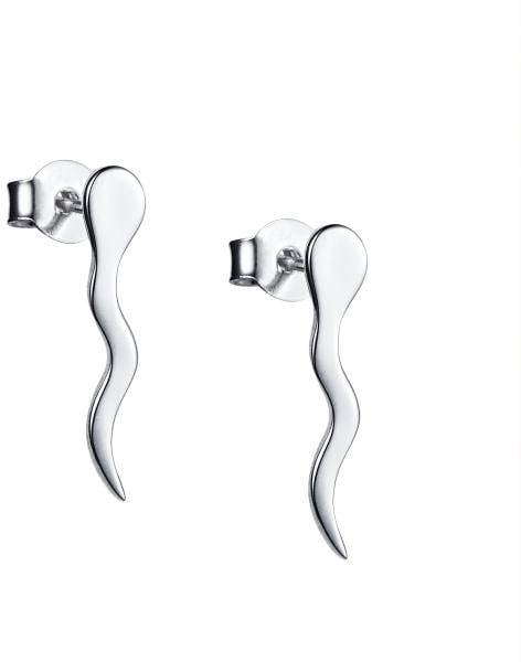 Efva Attling Swimmers Ear ONE SIZE - SILVER 