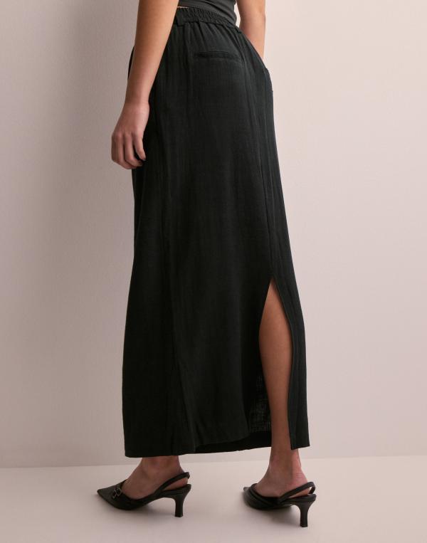 Object Collectors Item - Svart - Objsanne Re Mw Ankle Skirt Noos 