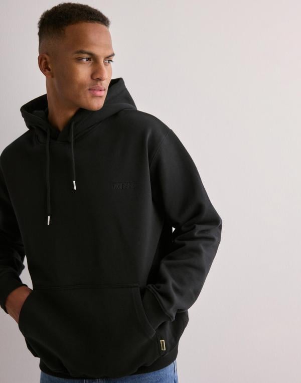 Woodbird WBPacs Base Hoodie Hoodies Svart 