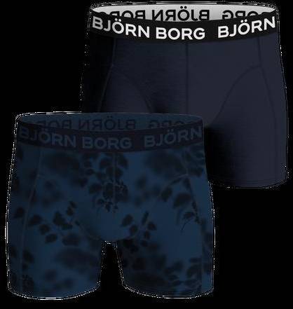 Björn Borg Bamboo Cotton Blend Boxer 2-pack Marinblå, XXL 