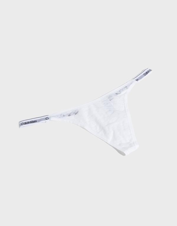 Calvin Klein Underwear - Vit - Dipped String Thong 