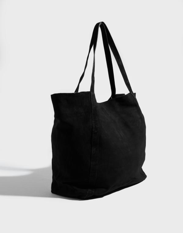 BECKSÖNDERGAARD - Svart - Suede Eden Bag 