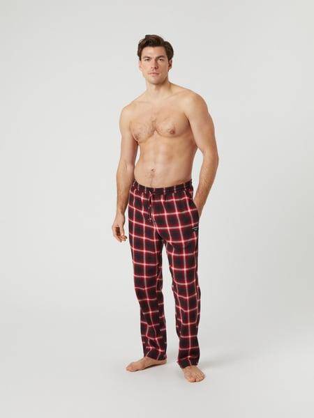 Björn Borg Core Flannel Pyjama Pants Röd, XXL 