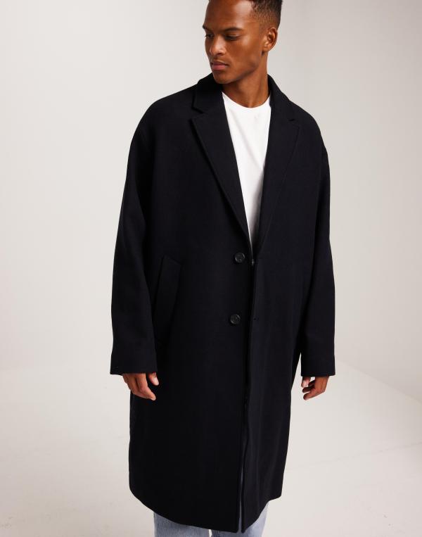 Selected Homme Slhmilo Overcoat Rockar Svart 