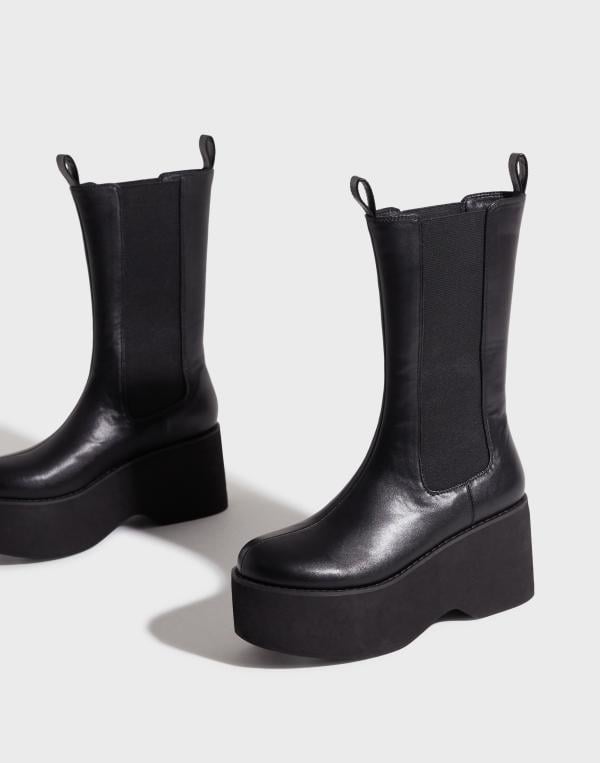 Nelly - Svart - Rebellious Chelsea Boot 