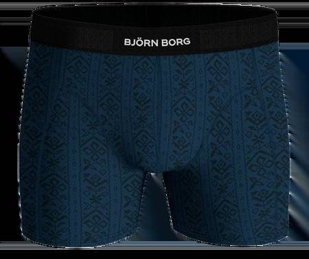 Björn Borg Premium Cotton Stretch Boxer 1-pack Blå, XXL 