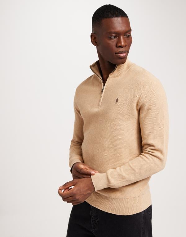 Polo Ralph Lauren Ls Hz-Long Sleeve-Pullover Stickade tröjor Beige 