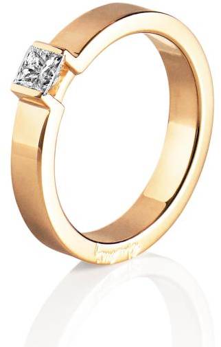 Efva Attling Sweet & Strong Ring 17.50 MM - GULD 