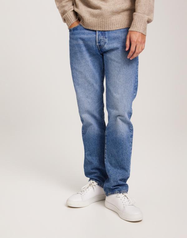 Levi's 501 Levisoriginal Chemicals Straight jeans Blå 