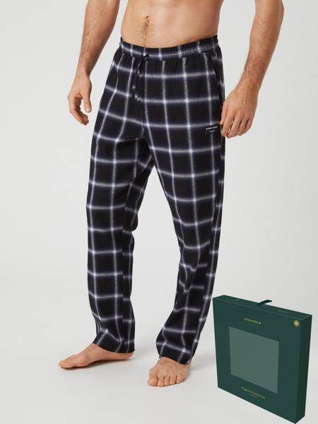 Björn Borg Core Flannel Pyjama Pant 1-pack Svart, XXL 