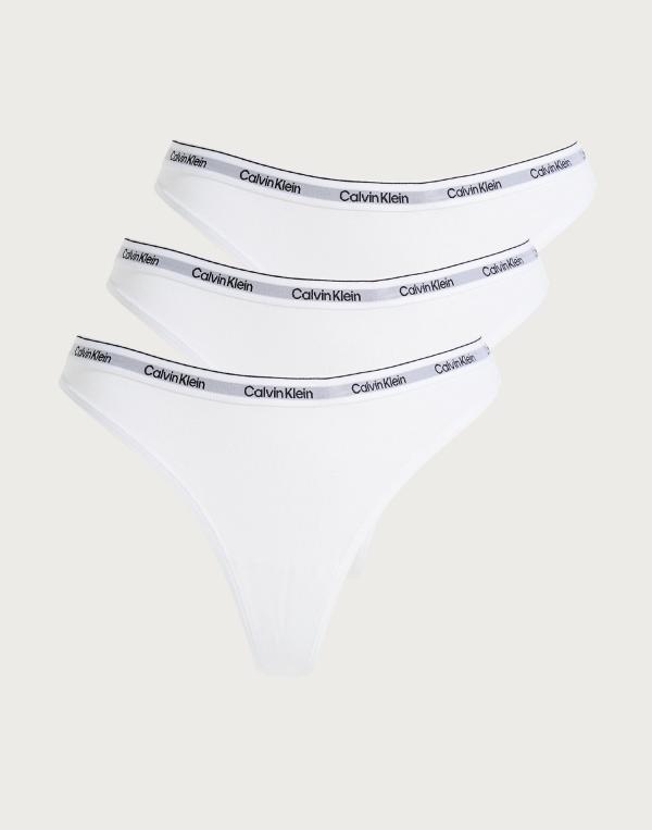 Calvin Klein Underwear - Vit - Thong 3PK 