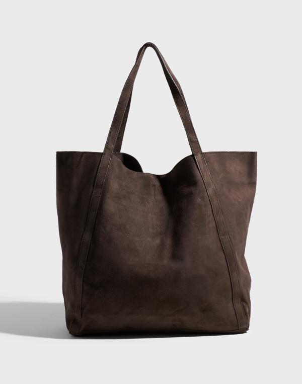 BECKSÖNDERGAARD - Brun - Suede Eden Bag 