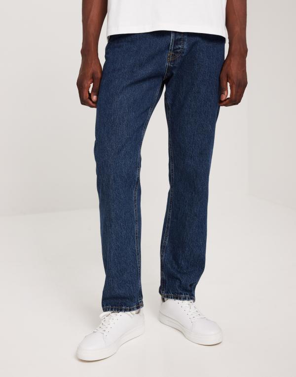 Jack & Jones Jjichris Jjoriginal Am 483 Noos Straight jeans Blå 