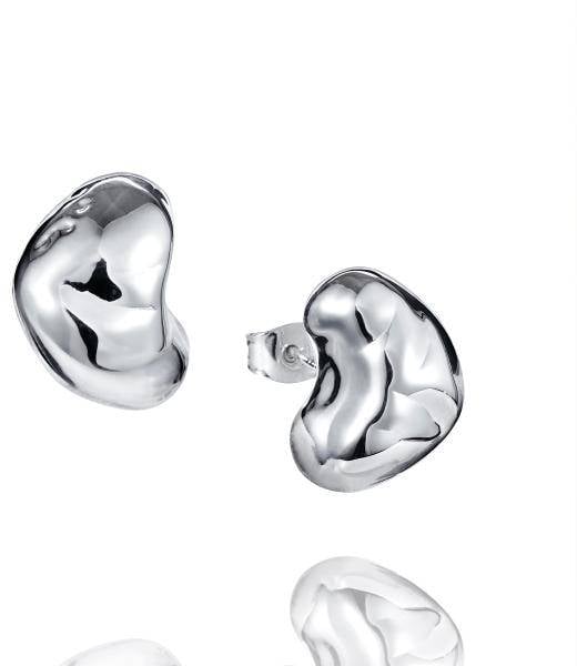 Efva Attling Little Cashew Ear ONE SIZE - SILVER 