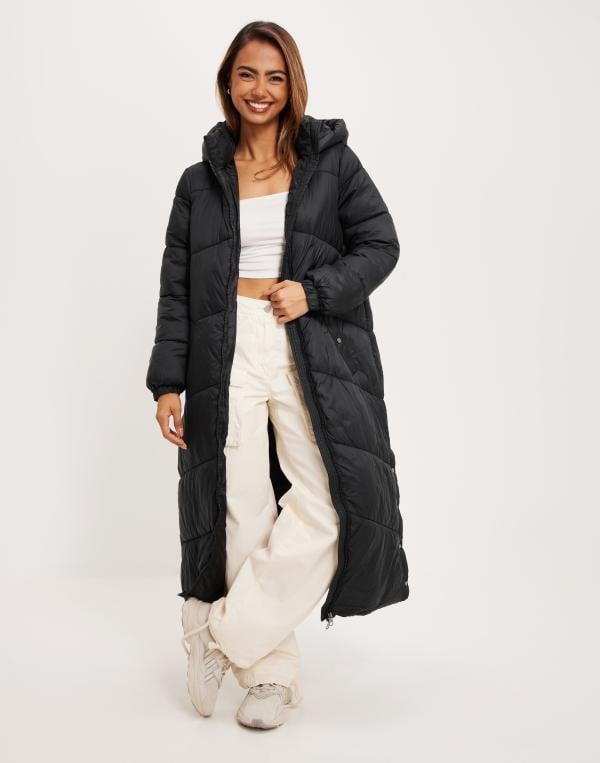 Vero Moda - Svart - Vmuppsala Long Coat Noos 