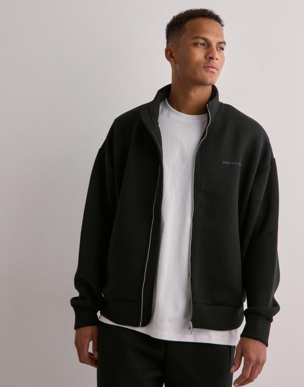 Jack & Jones Jcokinetic Sweat High Neck Zip Tröjor med dragkedja Svart 