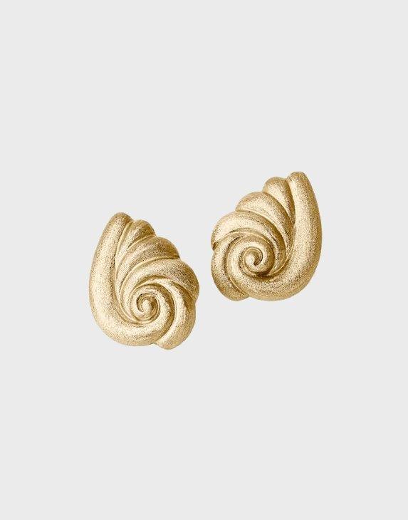 Muli Collection - Guld - Seashell Earrings 