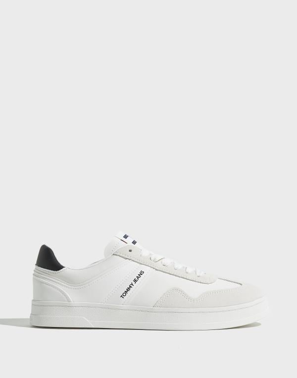 Tommy Jeans Tjm Leather Retro Cupsole Låga sneakers Vit 