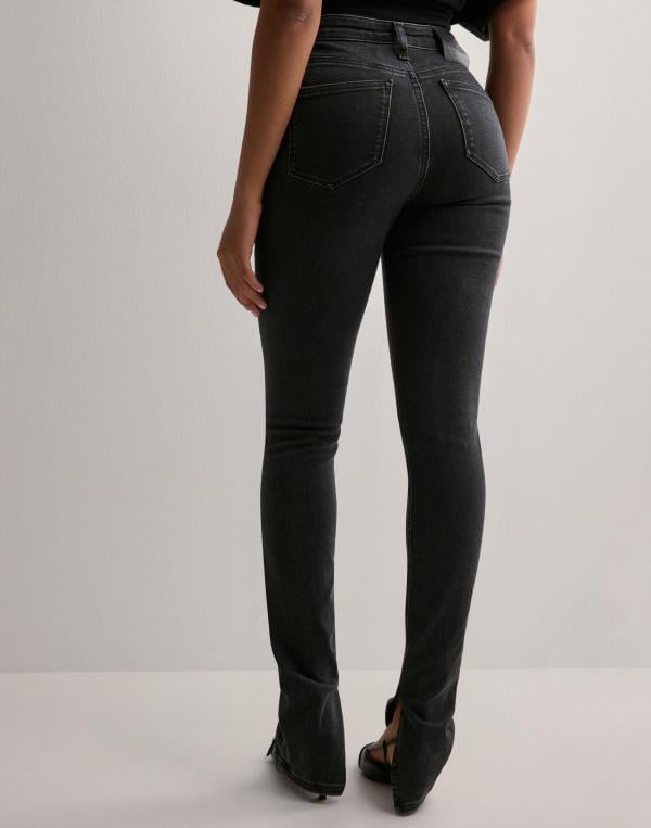 Calvin Klein Jeans - Svart - High Rise Super Skinny 