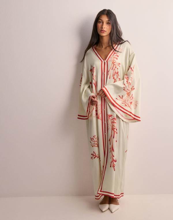 Malina - Multi/Mönstrad - Naya printed kaftan 